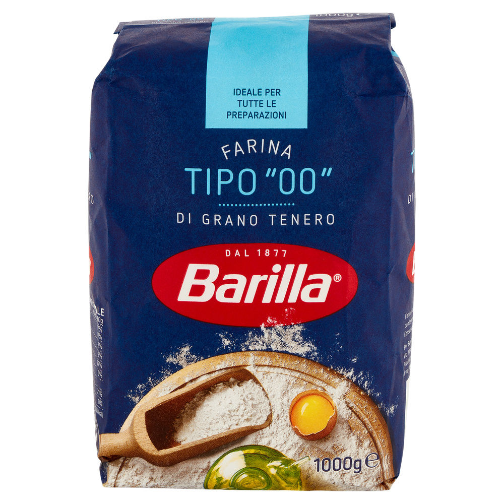 FARINA TIPO 00 DI GRANO TENERO BARILLA SACCHETTO  KG.1 - 2