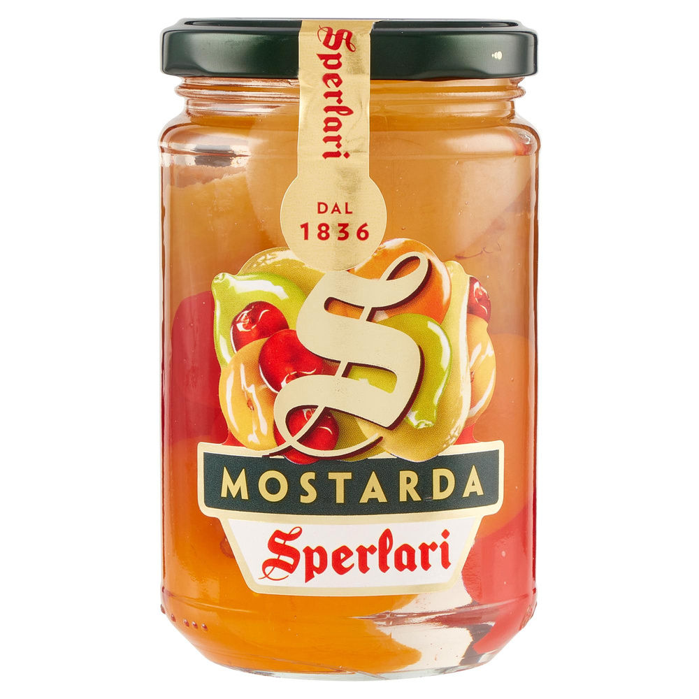 MOSTARDA SPERLARI VASO PINO P VASO VETRO  G 380 - 3