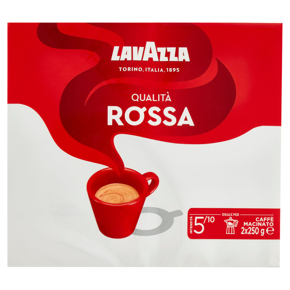 CAFFE' LAVAZZA QUALITA' ROSSA MACINATO INC. G .250X2 - 5