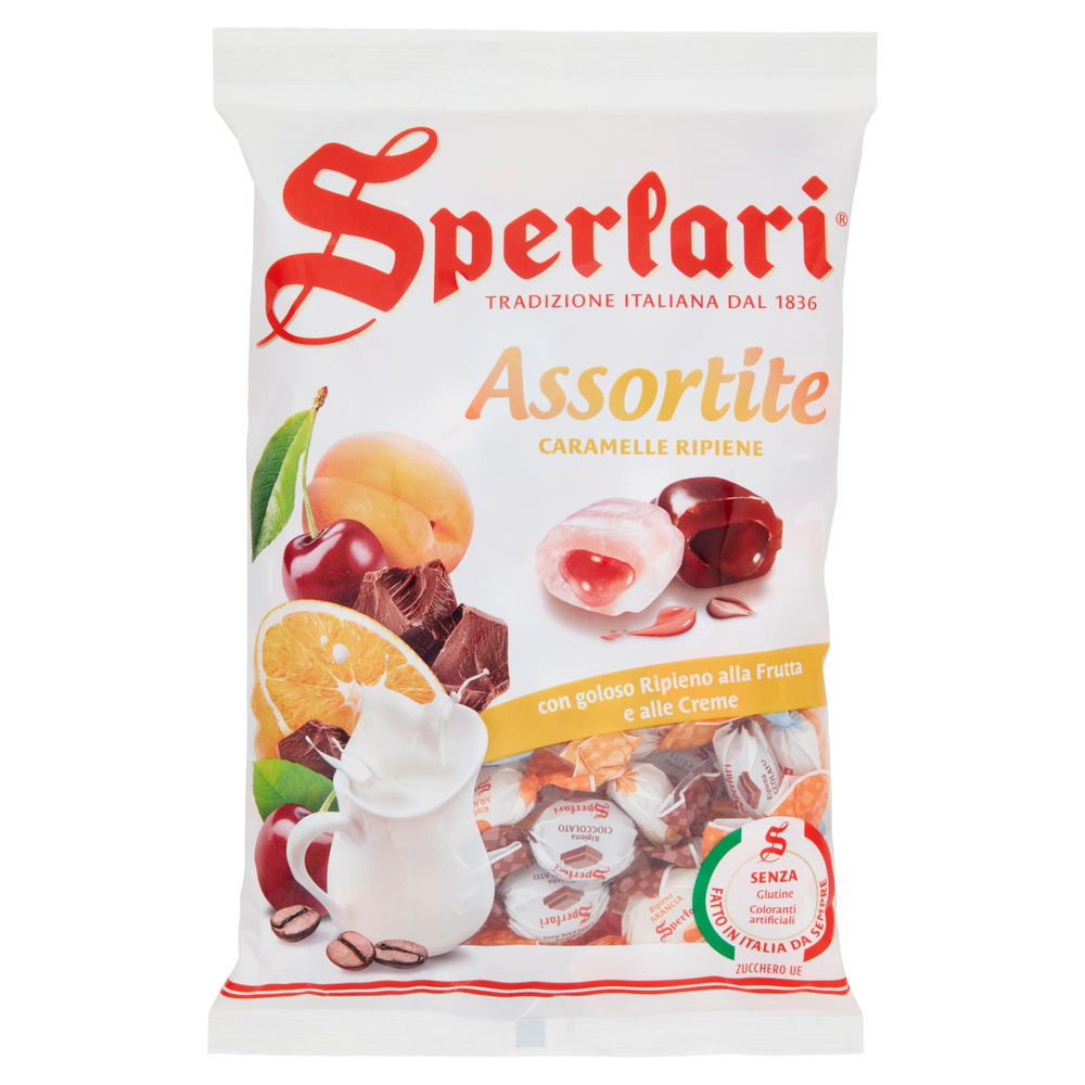 CARAMELLE SPERLARI  ASSORTITE RIPIENE BUSTA G 500 - 0