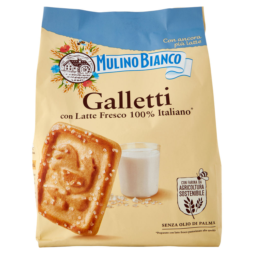 BISCOTTI GALLETTI MULINO BIANCO BARILLA SACCHETTO G 800 - 0