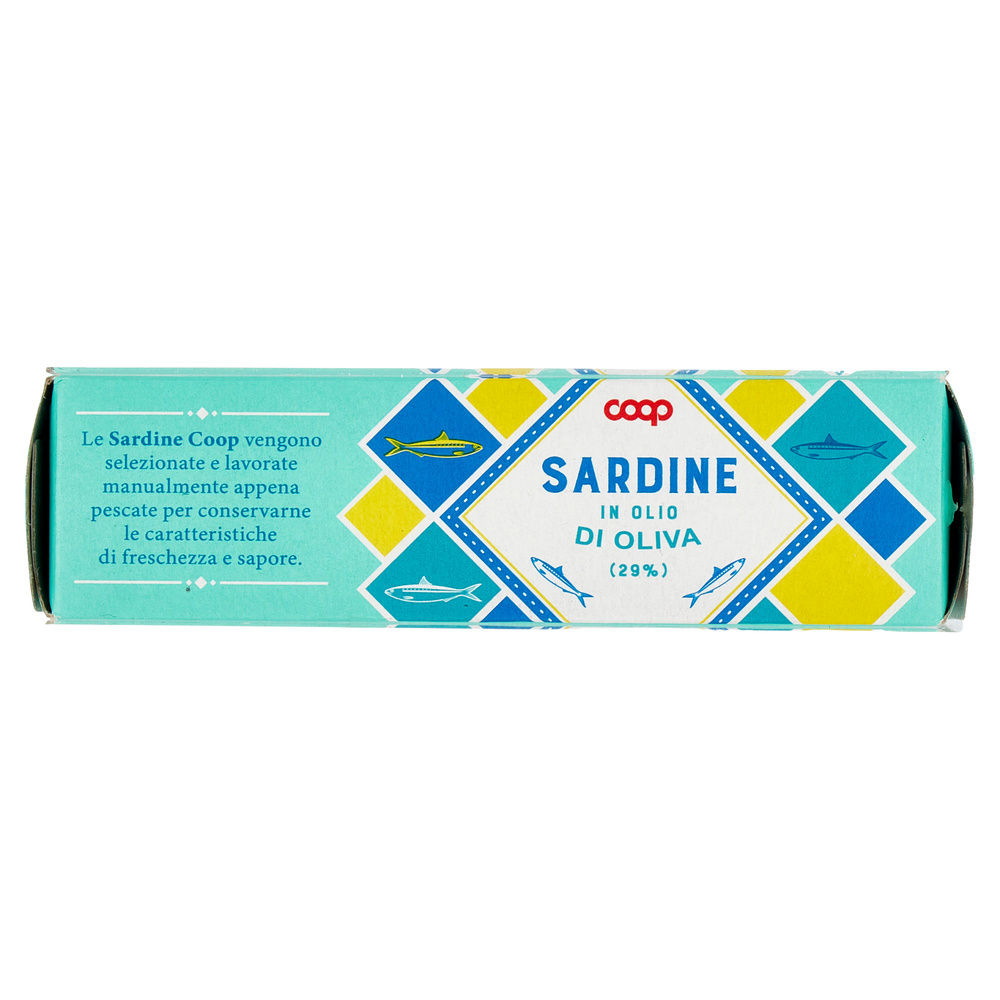 SARDINE COOP IN OLIO DI OLIVA SCATOLA AP.STR.G 120 - 7