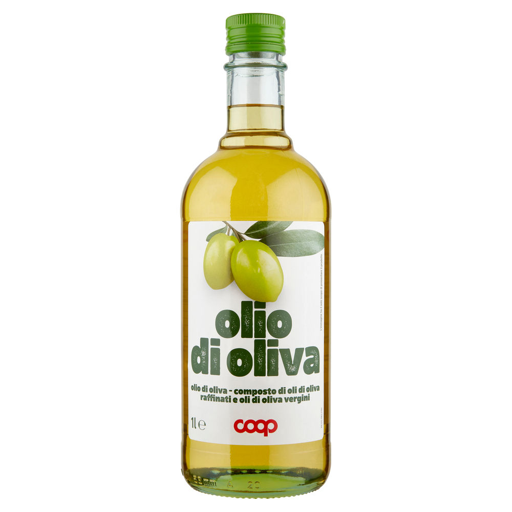 Olio di oliva coop bottiglia  l1