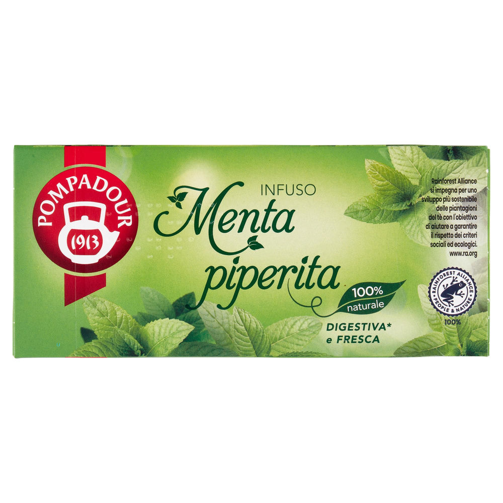 INFUSO DI MENTA PIPERITA  POMPADOUR  SCATOLA 20 FL. G  45 - 7