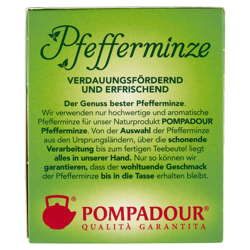 INFUSO DI MENTA PIPERITA  POMPADOUR  SCATOLA 20 FL. G  45 - 4