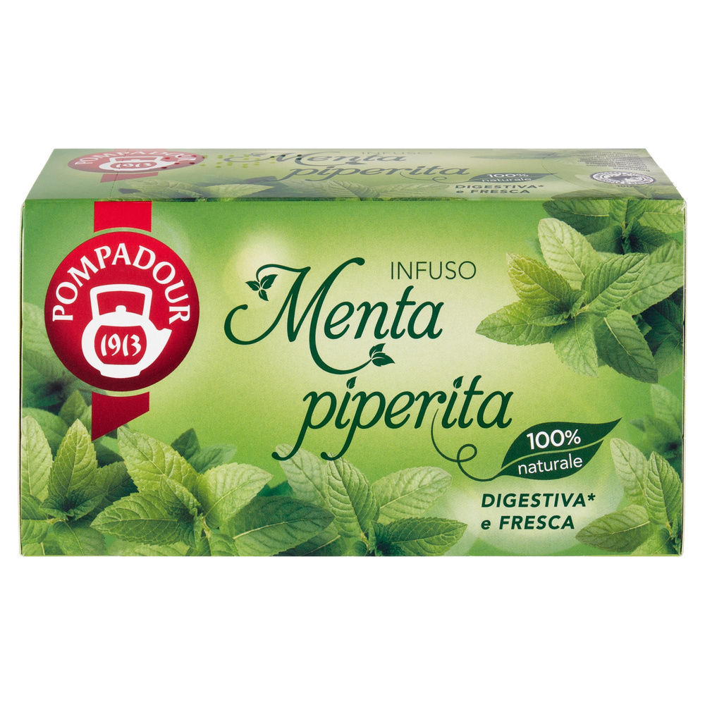 INFUSO DI MENTA PIPERITA  POMPADOUR  SCATOLA 20 FL. G  45 - 6