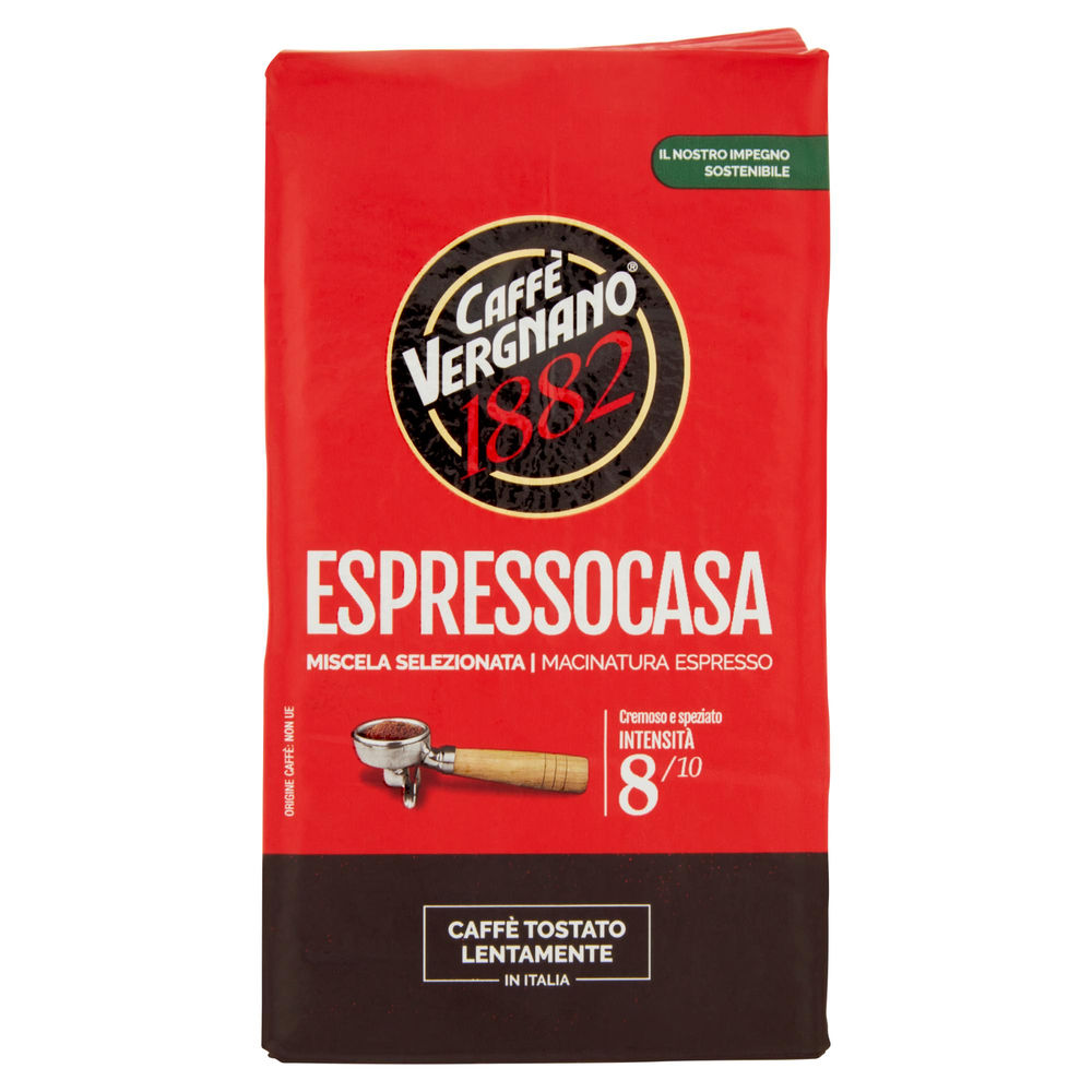 Caffe' vergnano espresso casa macinato sc. g 250