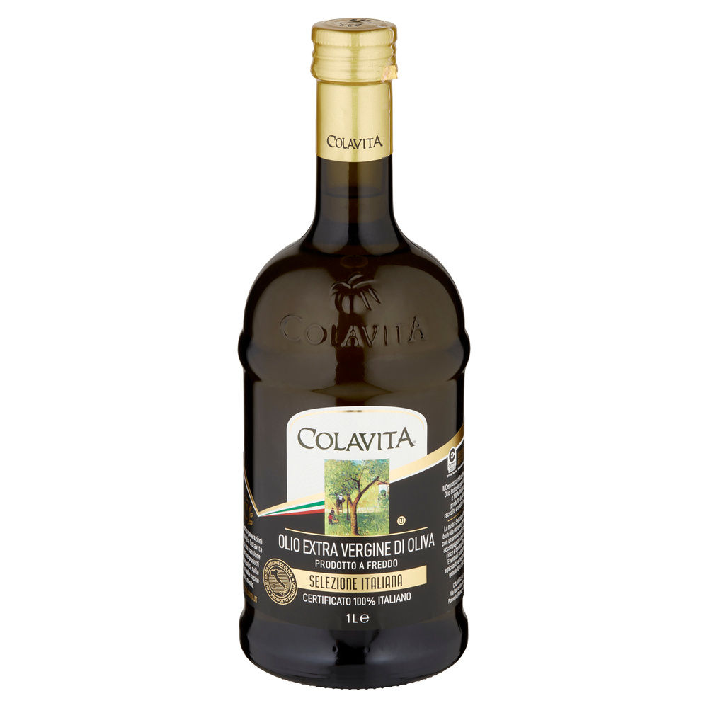 OLIO EXTRAVERGINE OLIVA COLAVITA 100% ITALIANO BTG. LT.1 - 2