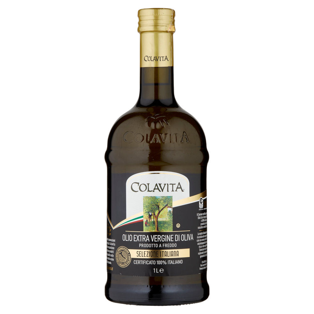 OLIO EXTRAVERGINE OLIVA COLAVITA 100% ITALIANO BTG. LT.1 - 3