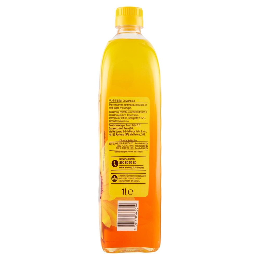 OLIO DI SEMI DI GIRASOLE COOP PET L1 - 15