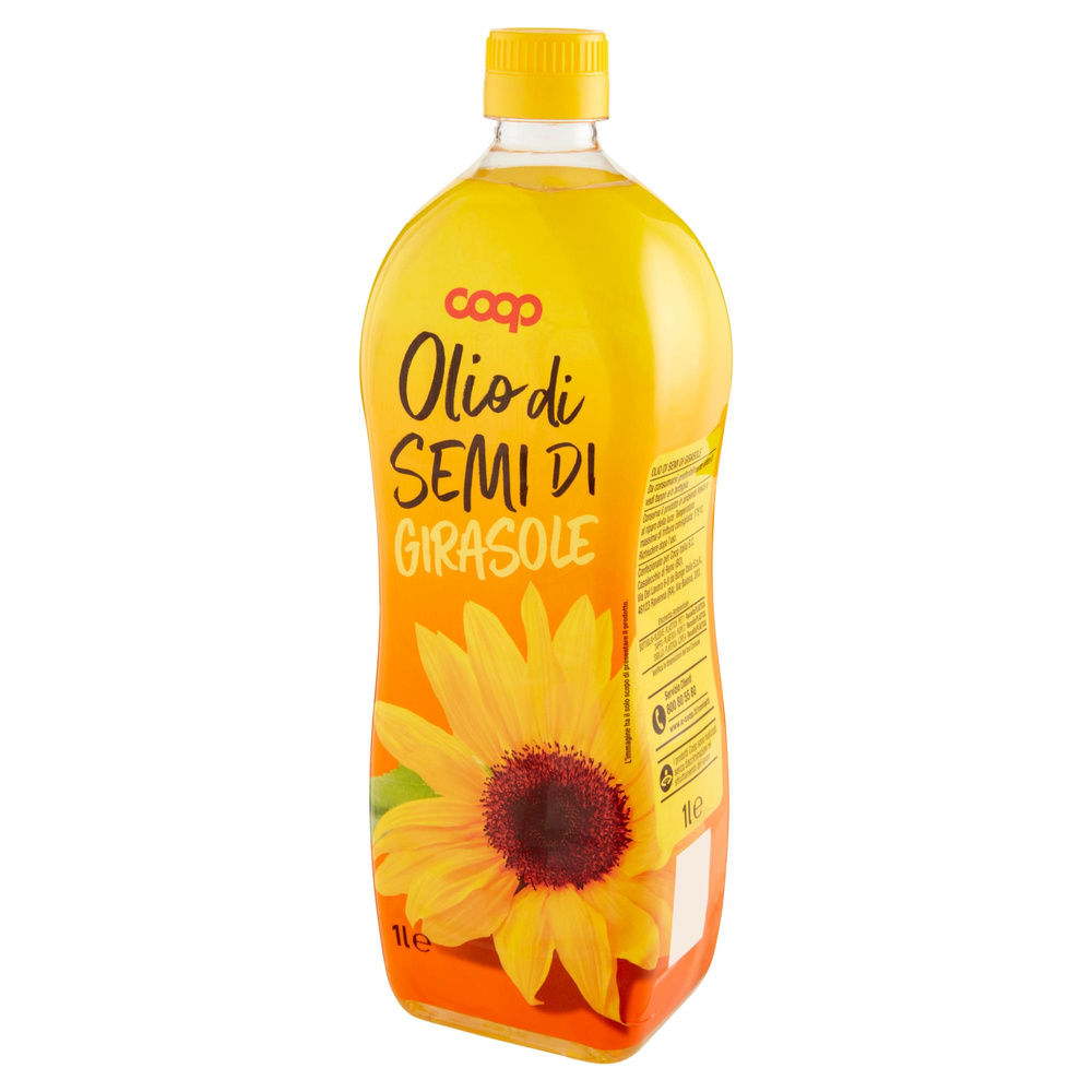 OLIO DI SEMI DI GIRASOLE COOP PET L1 - 4