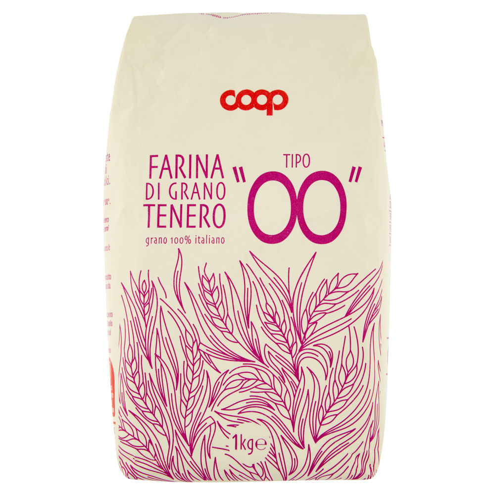 FARINA DI GRANO TENERO TIPO 00 COOP 100%ITA KG.1 - 0