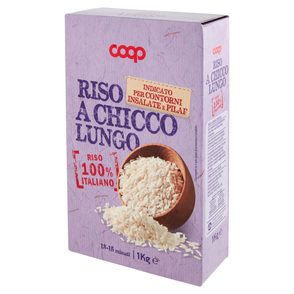 RISO A CHICCO LUNGO B COOP SOTTOVUOTO KG 1 - 6