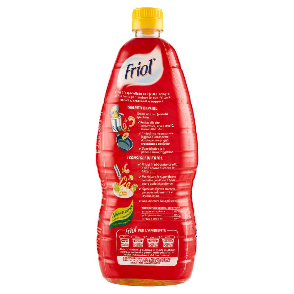 OLIO FRIOL BOTTIGLIA PET. LT.1 - 1