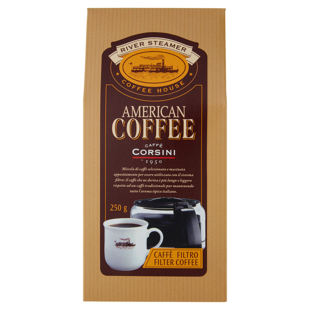 American coffee caffè corsini sacchetto g 250