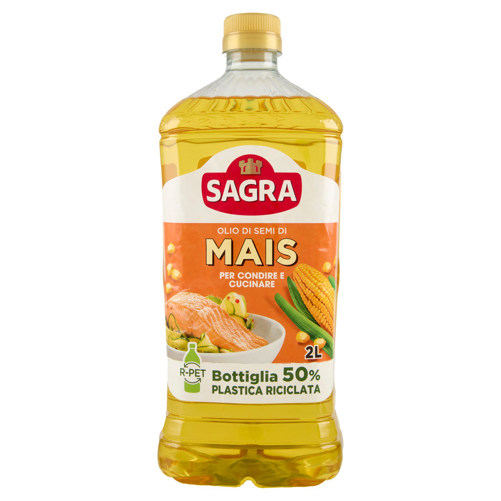 OLIO DI SEMI DI MAIS SAGRA BTG PET LT.2 - 4