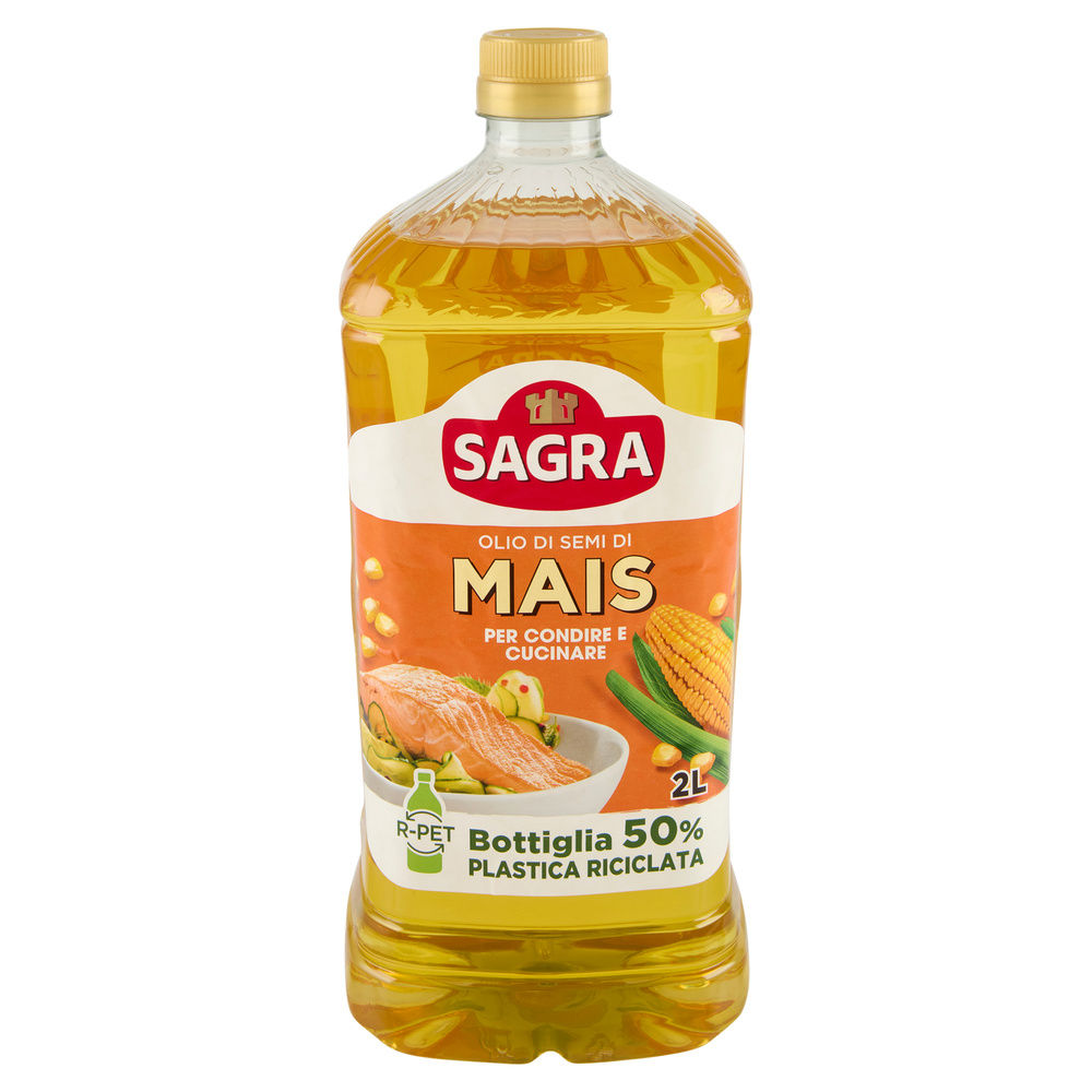 OLIO DI SEMI DI MAIS SAGRA BTG PET LT.2 - 5