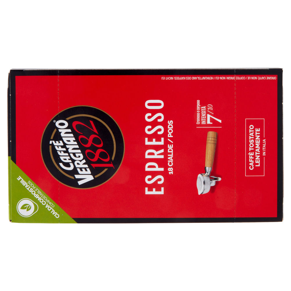 CAFFE' IN CIALDE ESPRESSO VERGNANO SCATOLA  PZ 18  G125 - 7