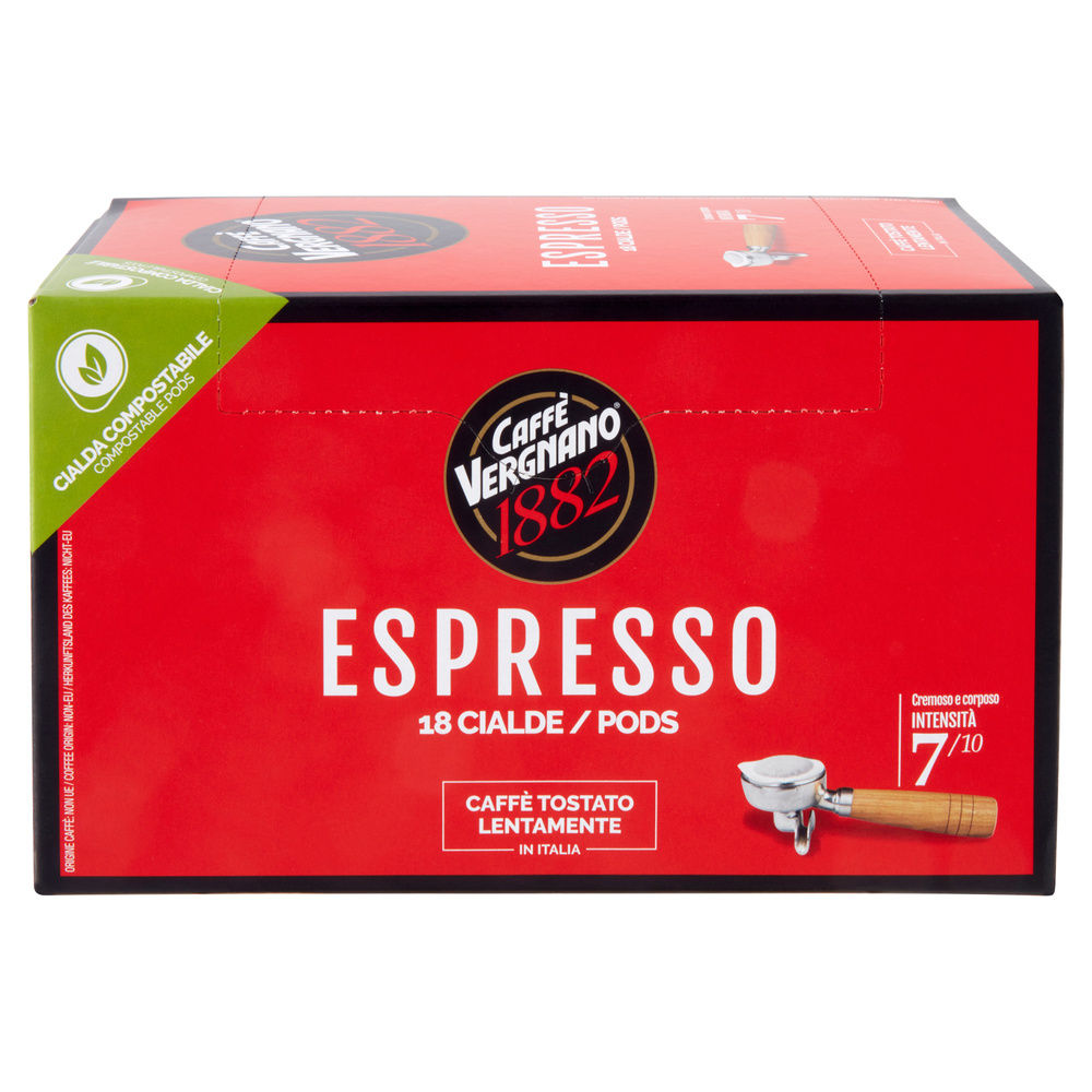 CAFFE' IN CIALDE ESPRESSO VERGNANO SCATOLA  PZ 18  G125 - 4