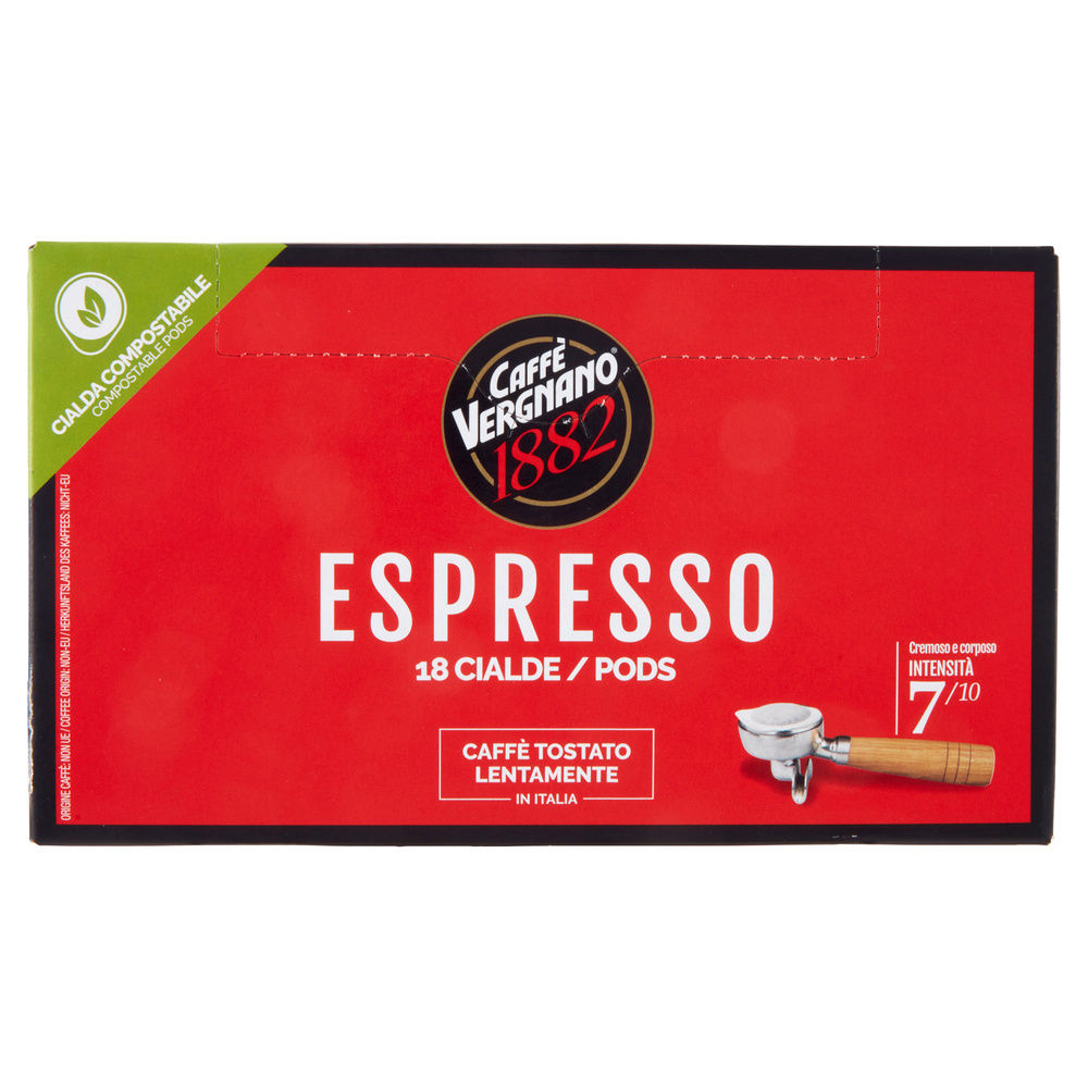 CAFFE' IN CIALDE ESPRESSO VERGNANO SCATOLA  PZ 18  G125 - 5