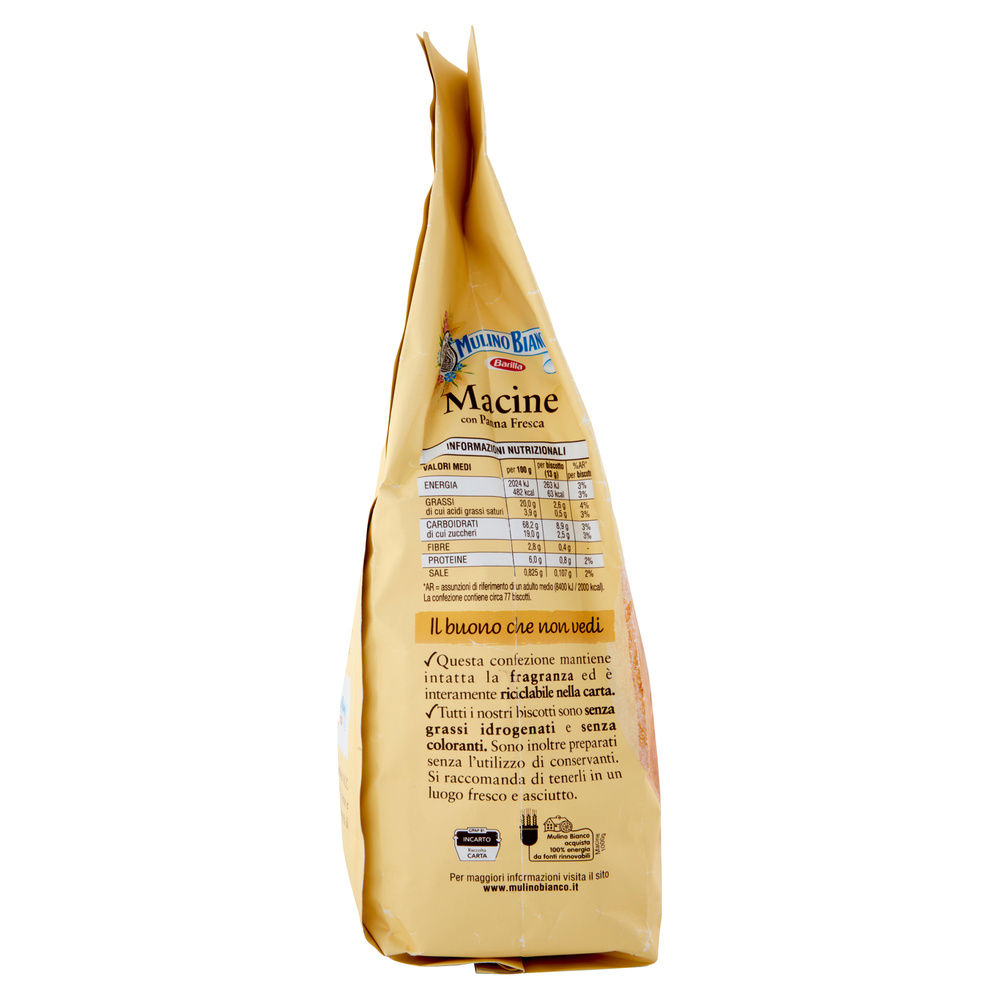 BISCOTTI MACINE MULINO BIANCO BARILLA SACCHETTO  KG.1 - 7