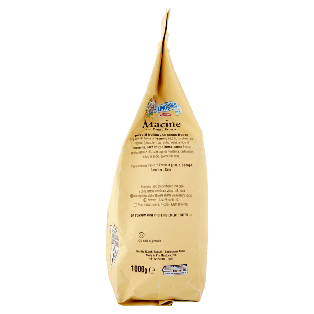 BISCOTTI MACINE MULINO BIANCO BARILLA SACCHETTO  KG.1 - 4