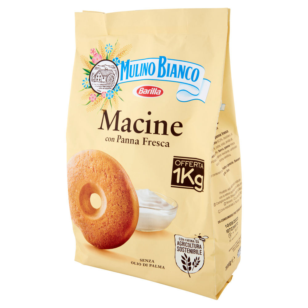 BISCOTTI MACINE MULINO BIANCO BARILLA SACCHETTO  KG.1 - 17