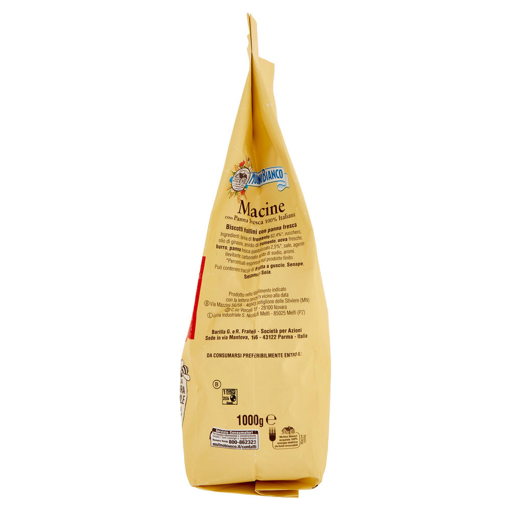 BISCOTTI MACINE MULINO BIANCO BARILLA SACCHETTO  KG.1 - 13