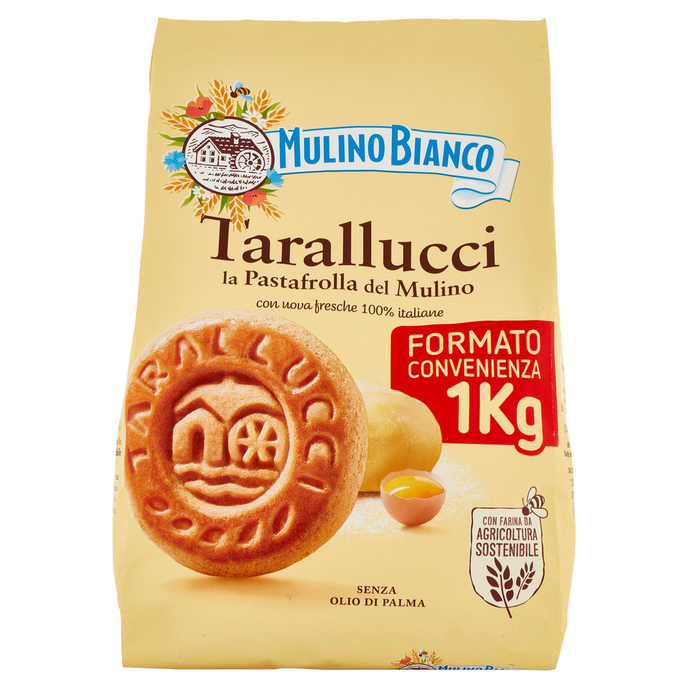 BISCOTTI TARALLUCCI MULINO BIANCO BARILLA SACCHETTO KG.1 - 11