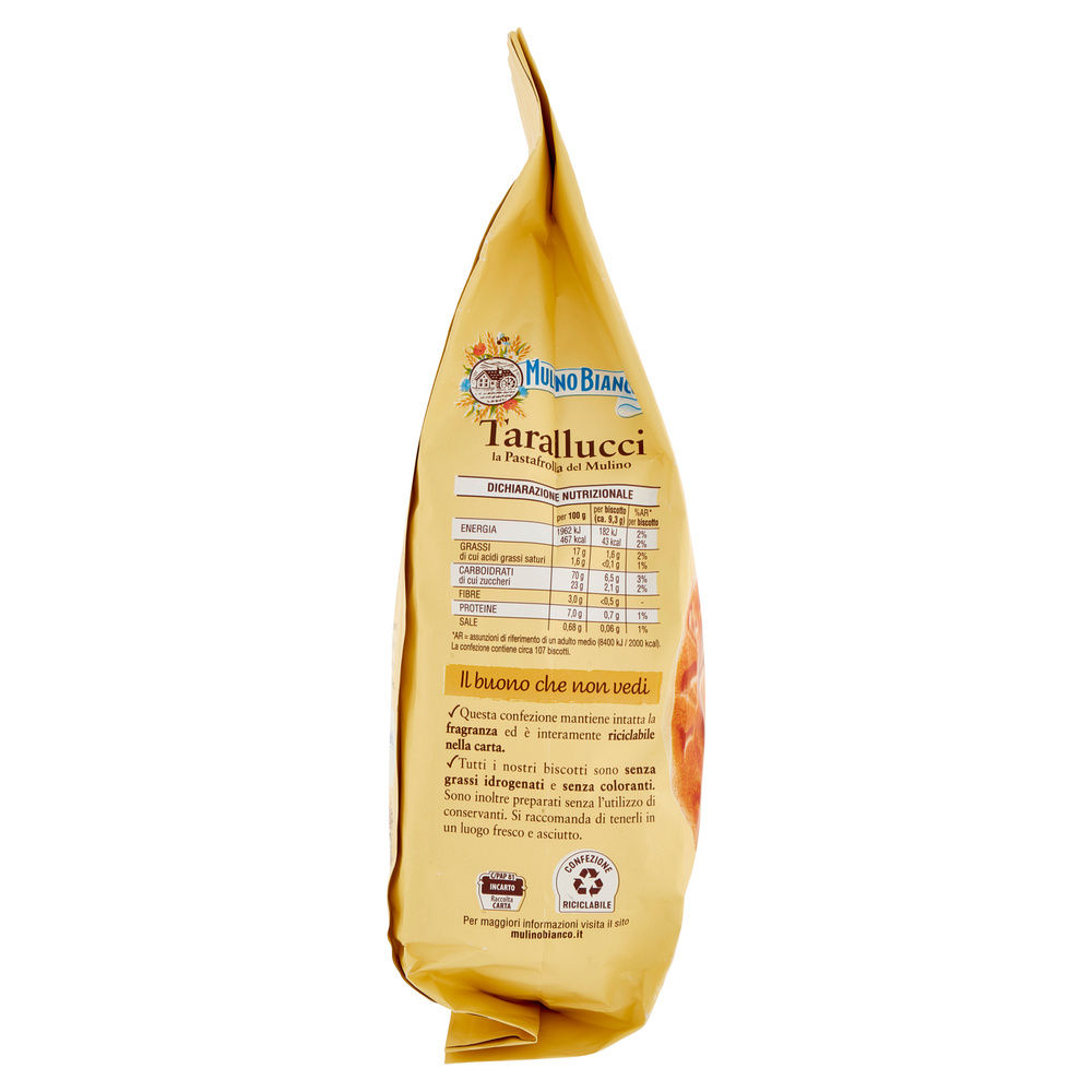 BISCOTTI TARALLUCCI MULINO BIANCO BARILLA SACCHETTO KG.1 - 12