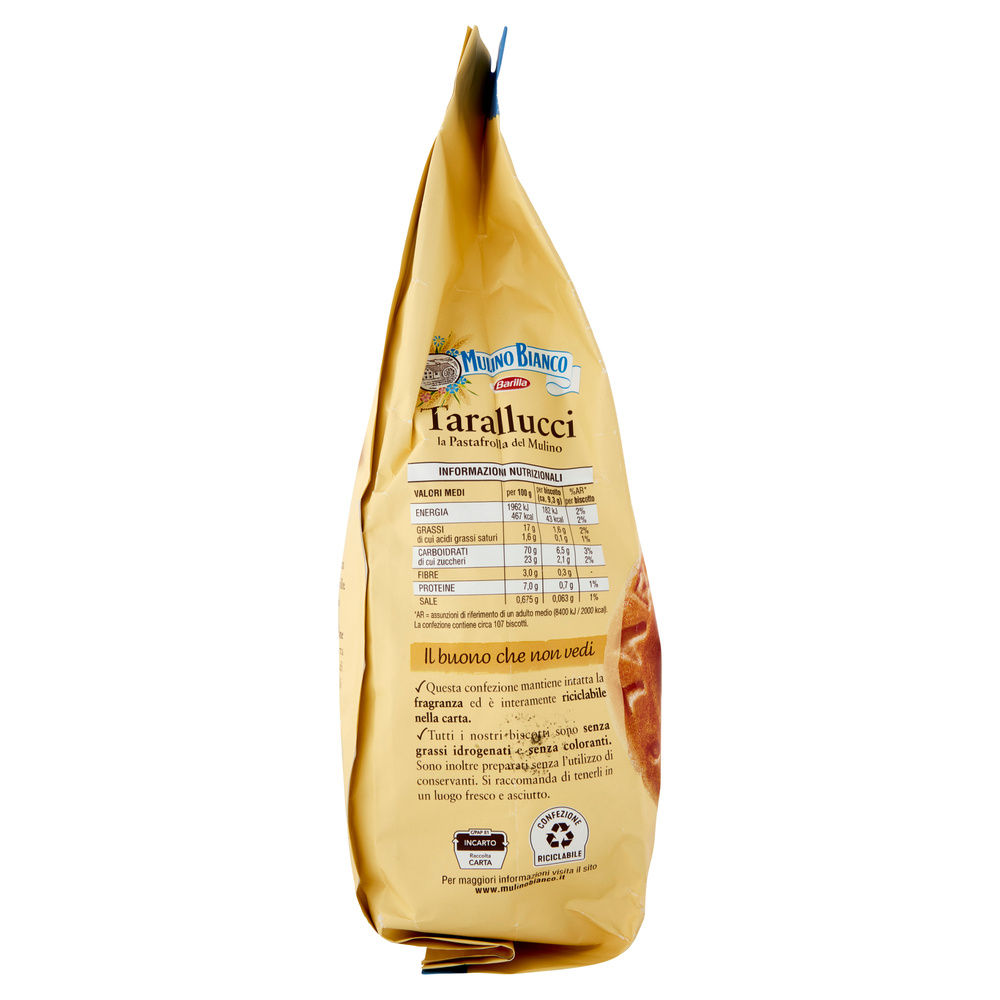 BISCOTTI TARALLUCCI MULINO BIANCO BARILLA SACCHETTO KG.1 - 5