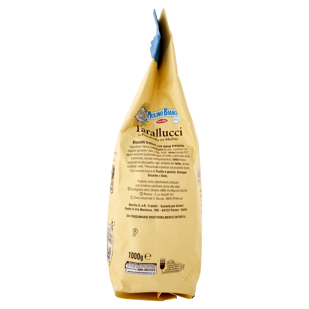 BISCOTTI TARALLUCCI MULINO BIANCO BARILLA SACCHETTO KG.1 - 4