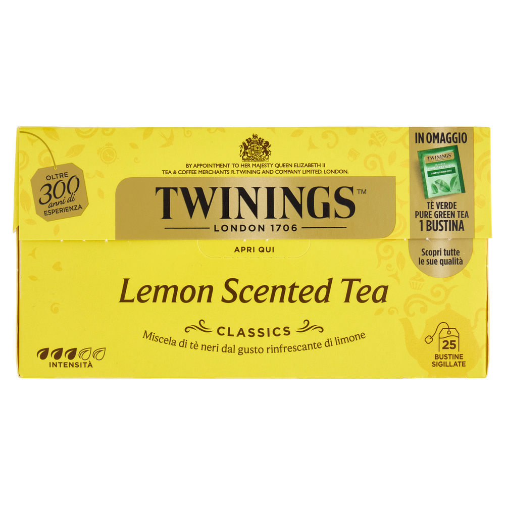 TEA TWININGS LEMON SCENTED SCATOLA 25 FL. G 50 - 3