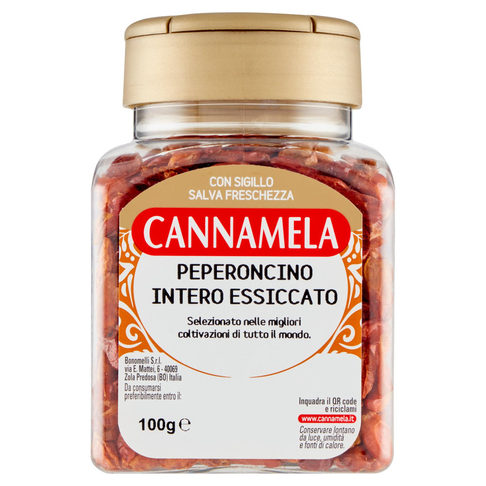 PEPERONCINI INTERI  CANNAMELA 500 CC.V.V.G 100 - 0