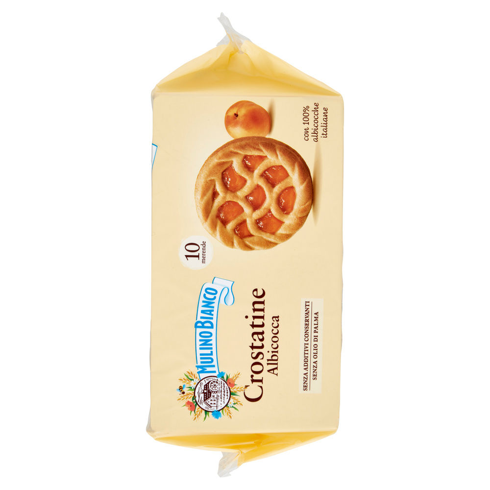 MERENDINE LA CROSTATINA M.BIANCO BARILLA ALBICOCCA INCARTO X10 G.400 - 4