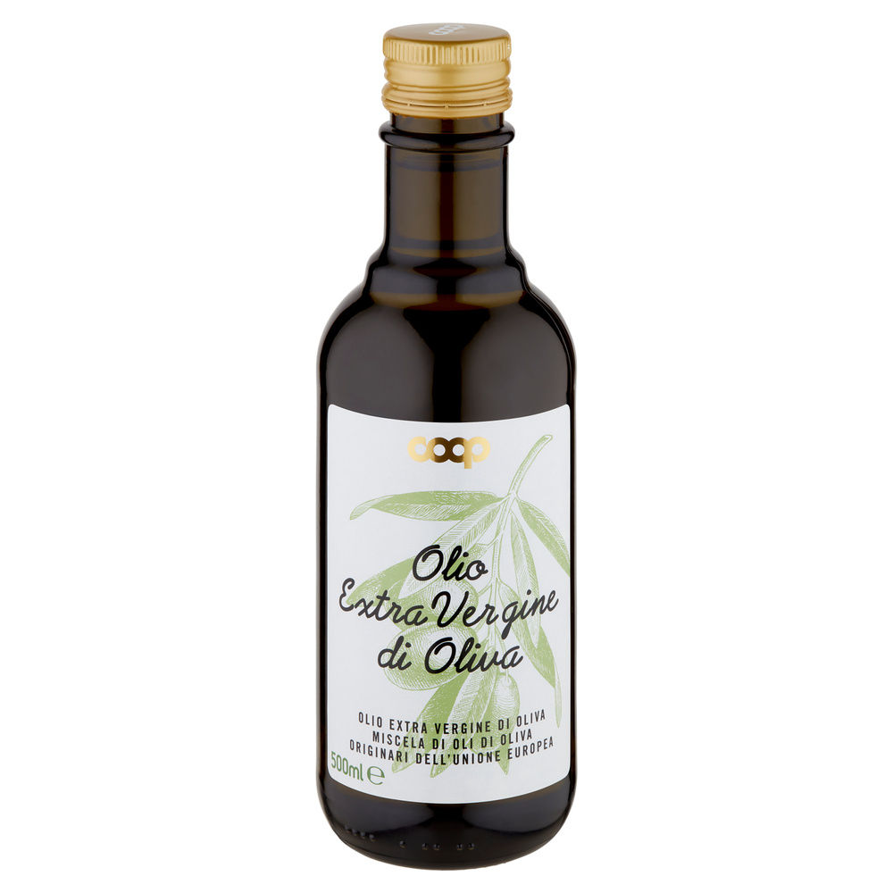 OLIO EXTRAVERGINE DI OLIVA COOP BOTTIGLIA ML.500 - 12