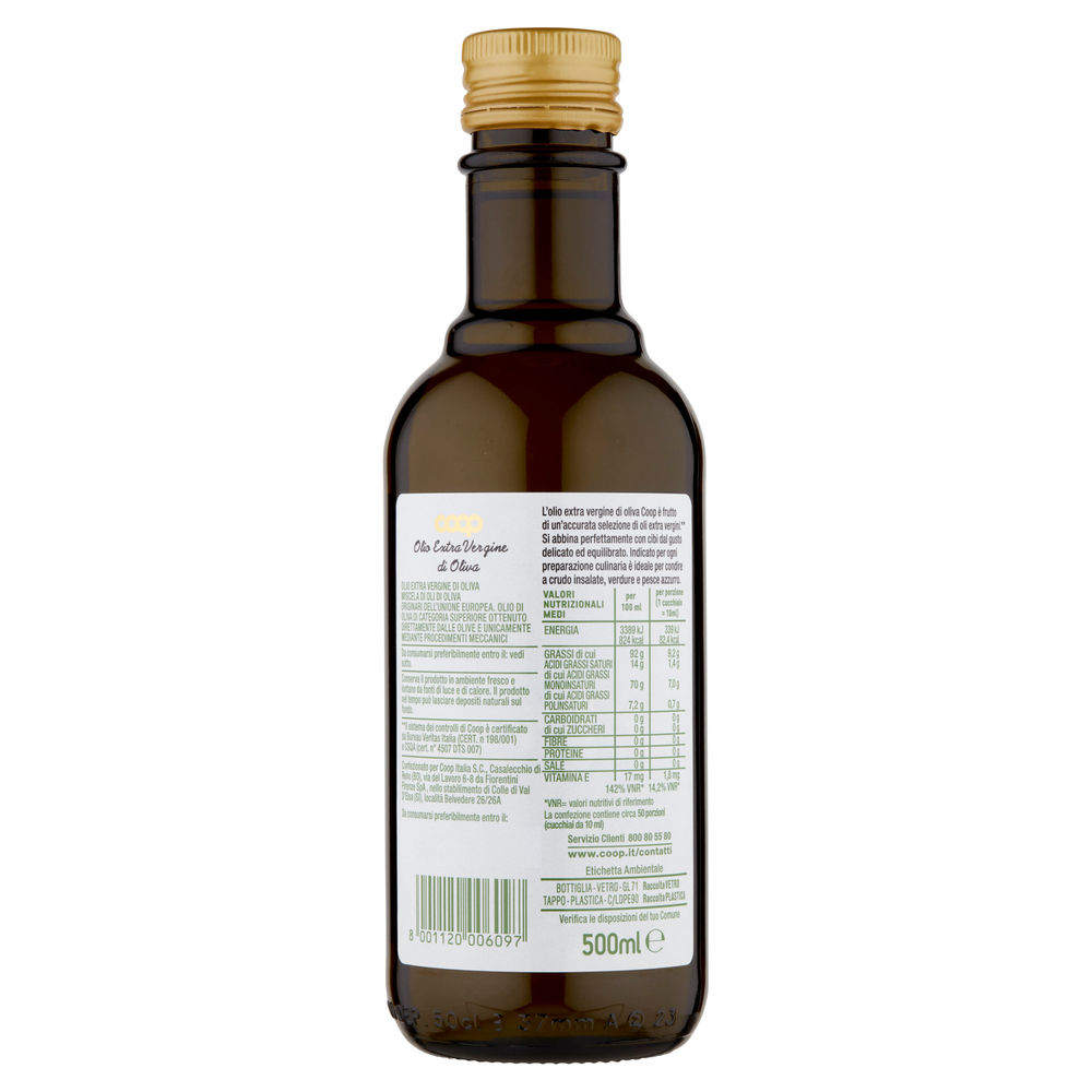 OLIO EXTRAVERGINE DI OLIVA COOP BOTTIGLIA ML.500 - 3