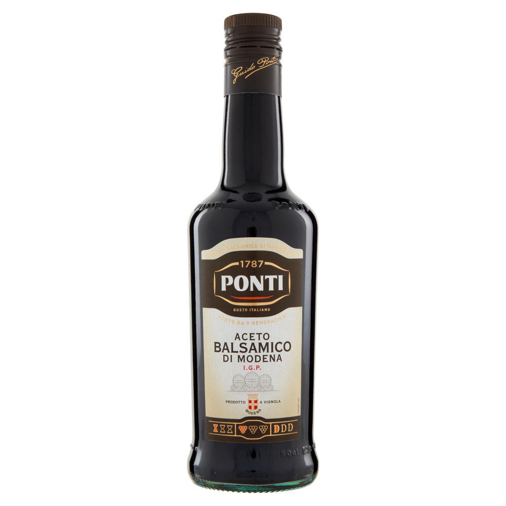 ACETO BALSAMICO DI MODENA IGP  PONTI ML.500 - 0