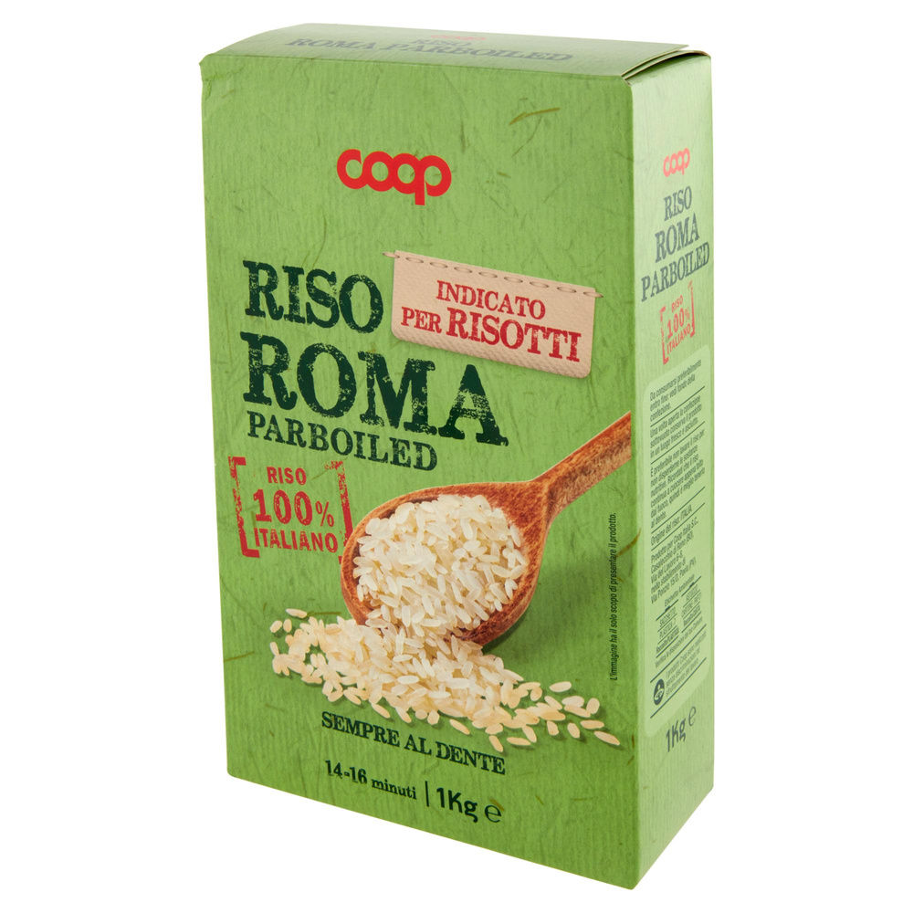 RISO ROMA PARBOILED COOP SOTTOVUOTO SCATOLA KG.1 - 7