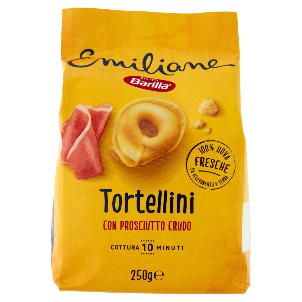 PASTA UOVO TORTELLINI BARILLA SECCHI C/PROSCIUTTO CRUDO BUSTA G.250 - 5