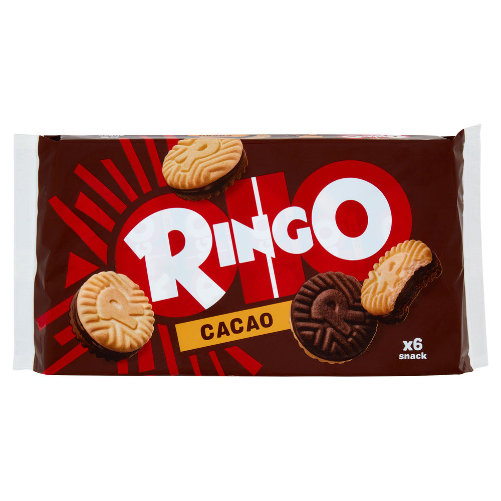 RINGO PAVESI GUSTO CACAO MULTIPACK FAMIGLIA  G 330 - 2