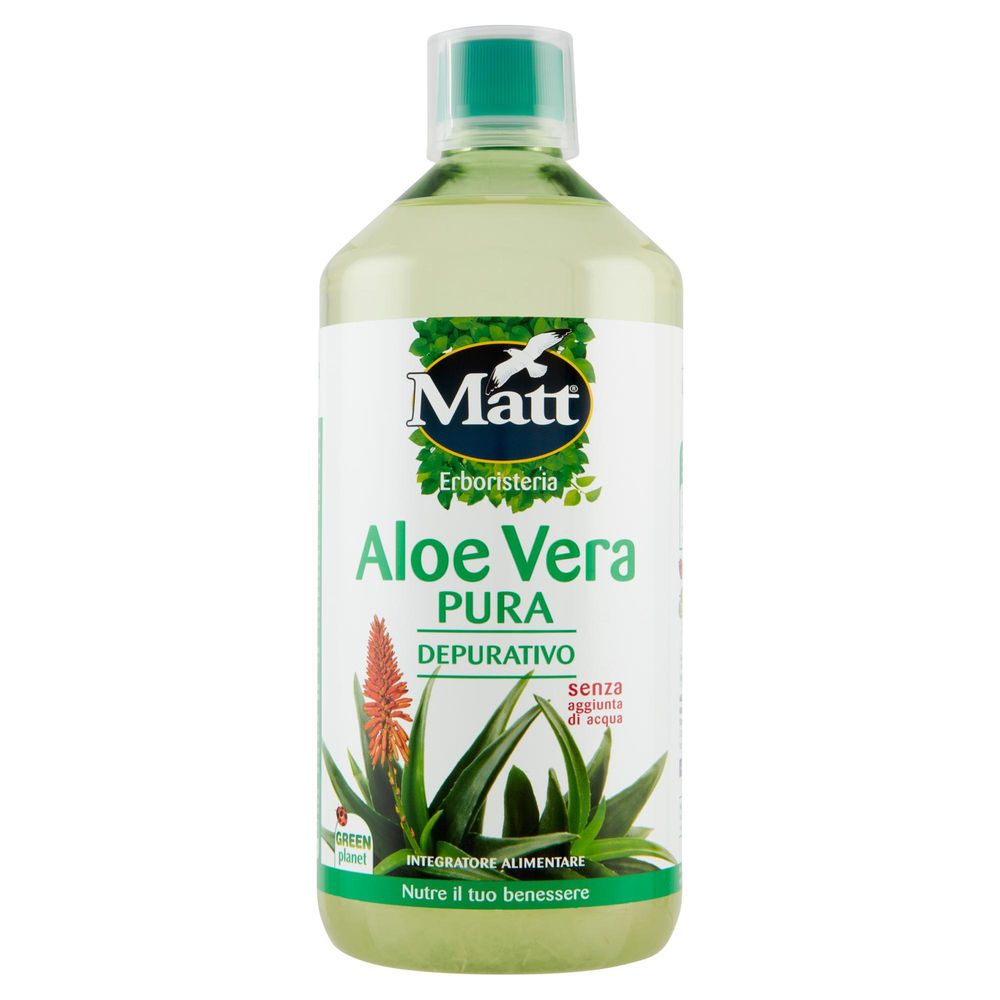 Fitosucco aloe vera activ matt&diet bottiglia lt 1