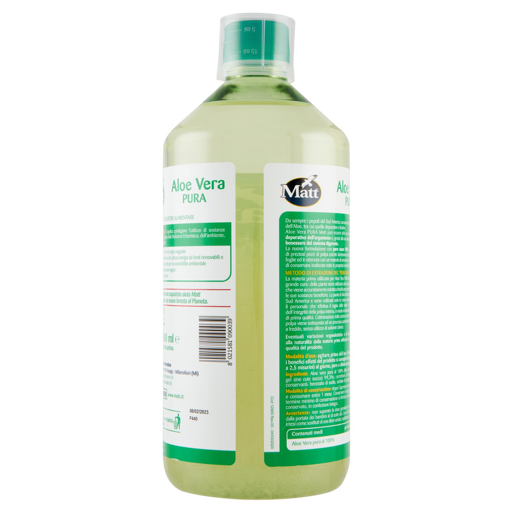 FITOSUCCO ALOE VERA ACTIV MATT&DIET BOTTIGLIA LT 1 - 1