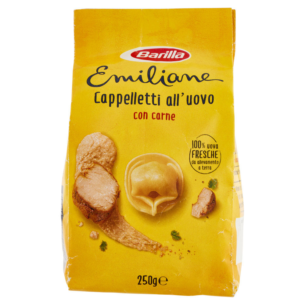 PASTA ALL'UOVO CAPPELLETTI  DI CARNE LE EMILIANE  BARILLA  BUSTA G.250 - 6