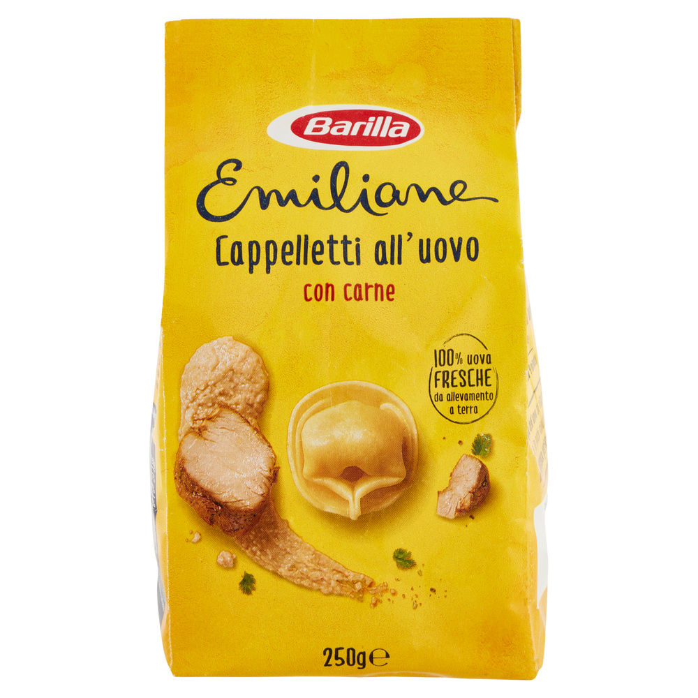 PASTA ALL'UOVO CAPPELLETTI  DI CARNE LE EMILIANE  BARILLA  BUSTA G.250 - 4