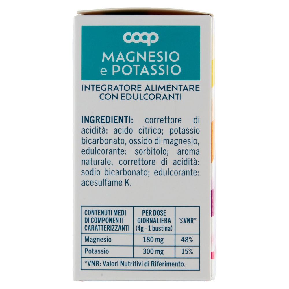 INTEGRATORE MAGNESIO E POTASSIO COOP - 20 BUSTINE DA G 4 - 4