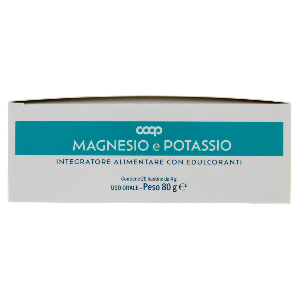 INTEGRATORE MAGNESIO E POTASSIO COOP - 20 BUSTINE DA G 4 - 6