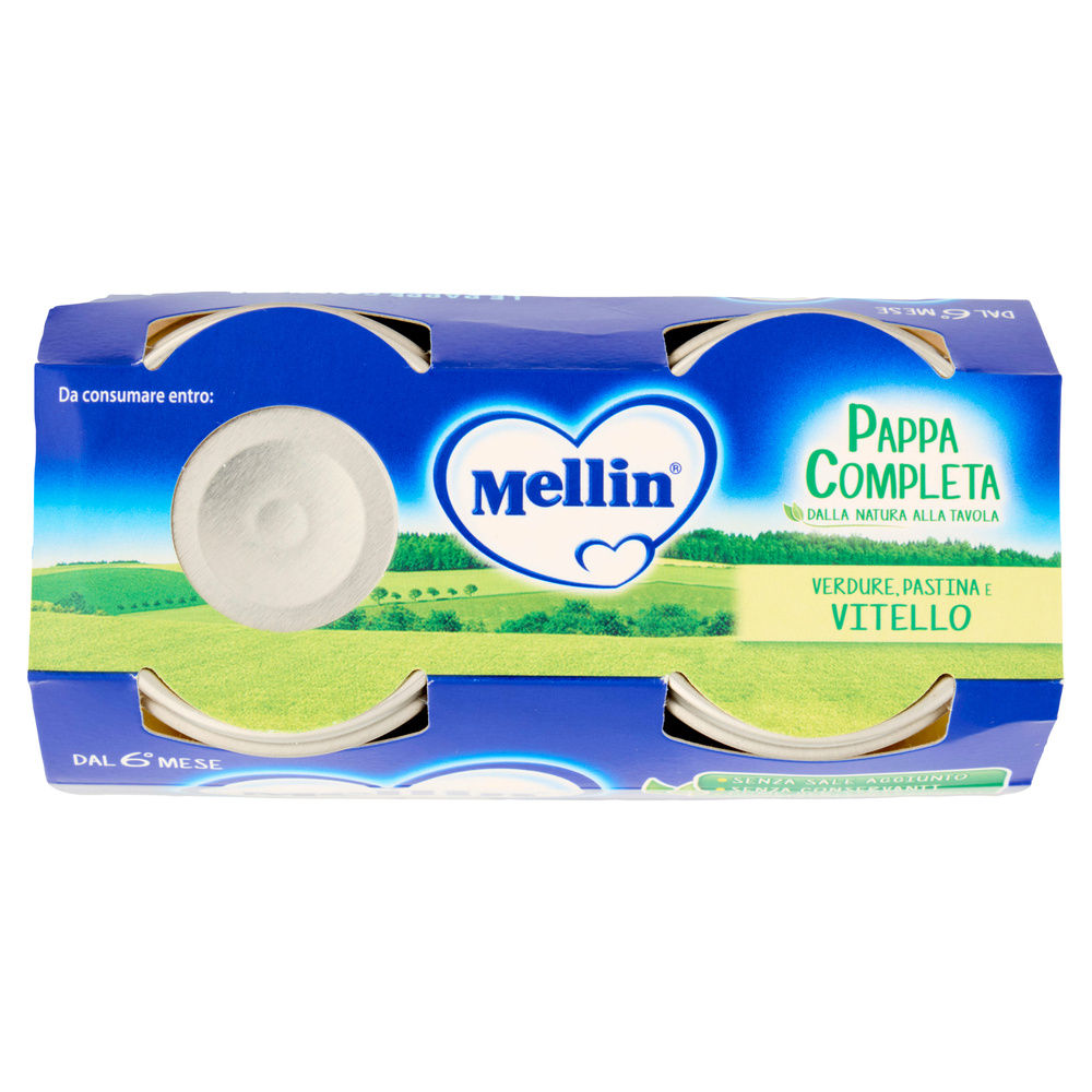 PAPPA COMPLETA VITELLO MELLIN G 2 X 250 - 10