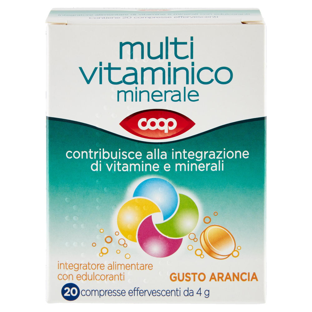 INTEGRATORE MULTIVITAMINICO-MINERALE COOP  SCATOLA G 80 20 COMPRESSE EFF. - 2