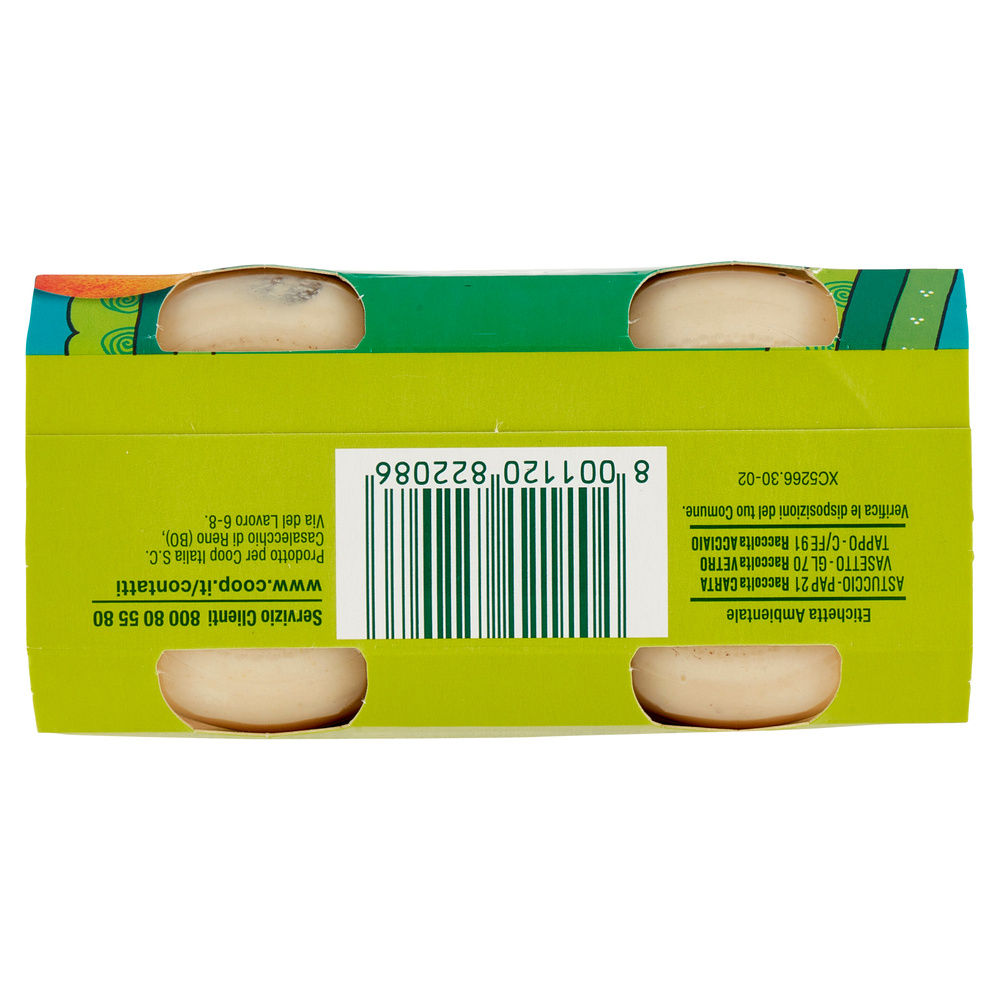 MERENDA PERA E YOGURT BIO COOP CRESCENDO CLUSTER G125X2 - 7